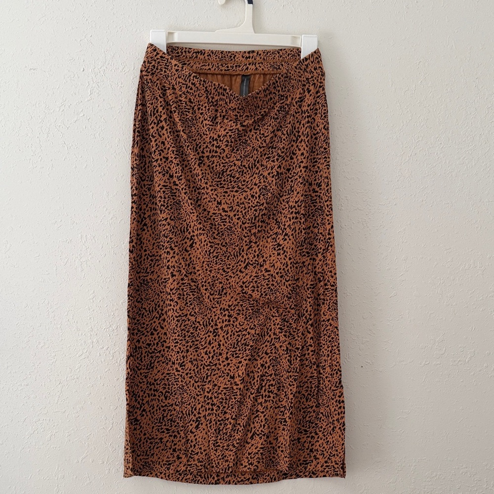 Amazon Essentials Animal Print Pencil Skirt